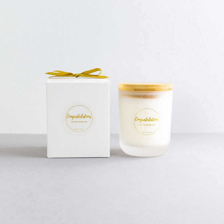 Promotional Soy Candle - Foil labels - Custom Favours