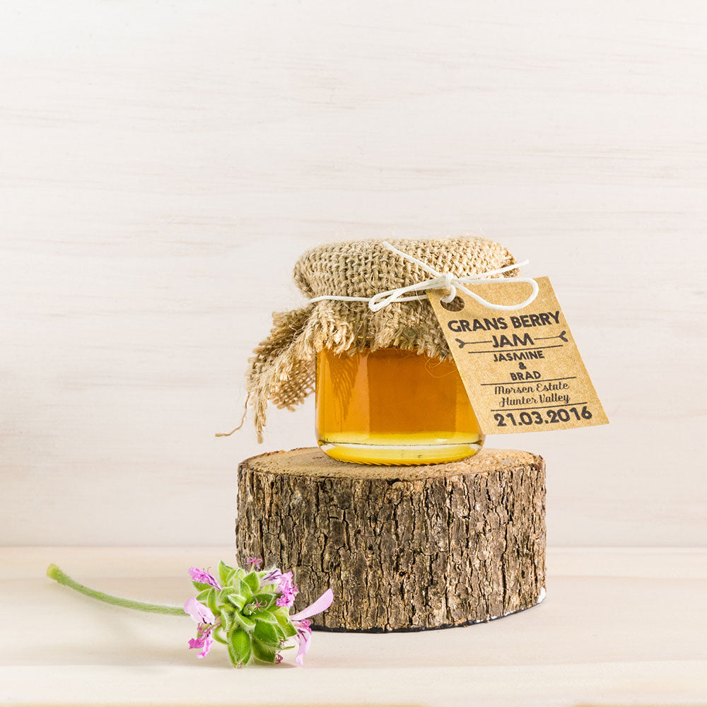 Honey Jar Wedding Favours - Custom Favours