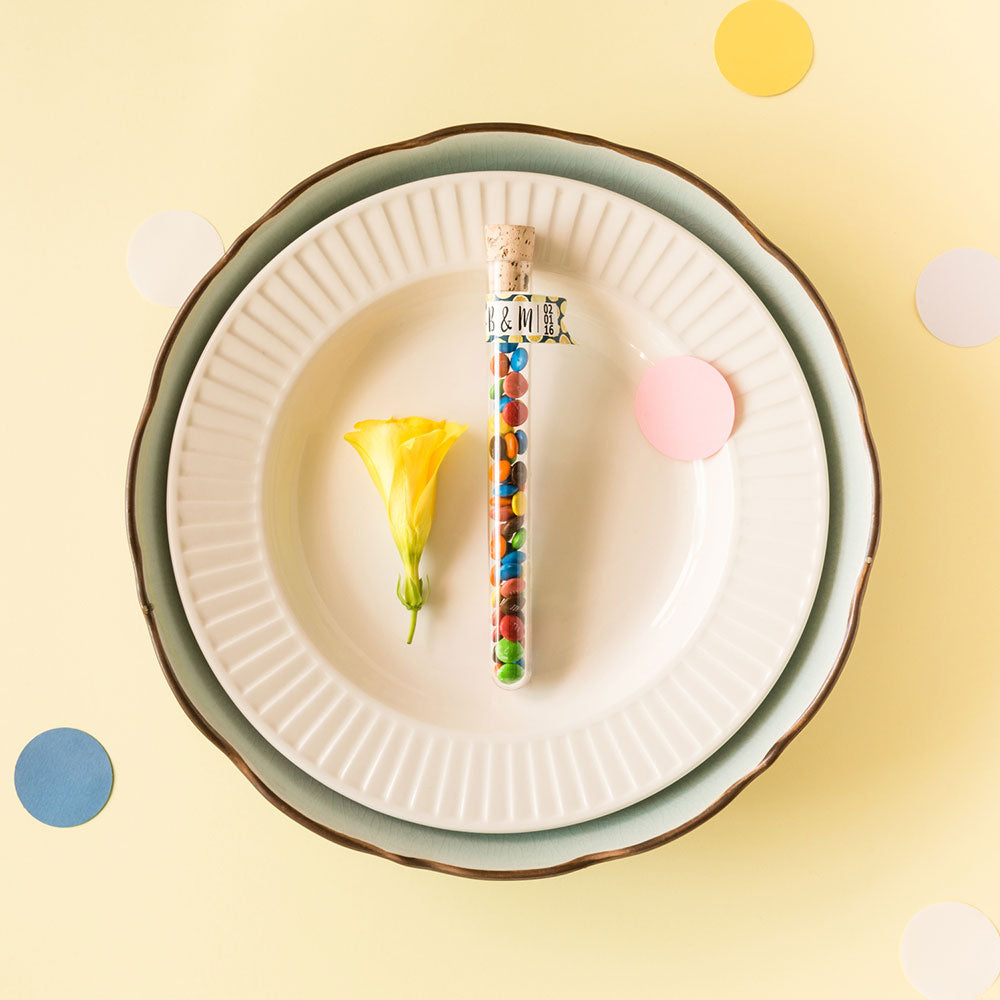 M&M's Test Tube - Kids Party Return Gifts - Custom Favours